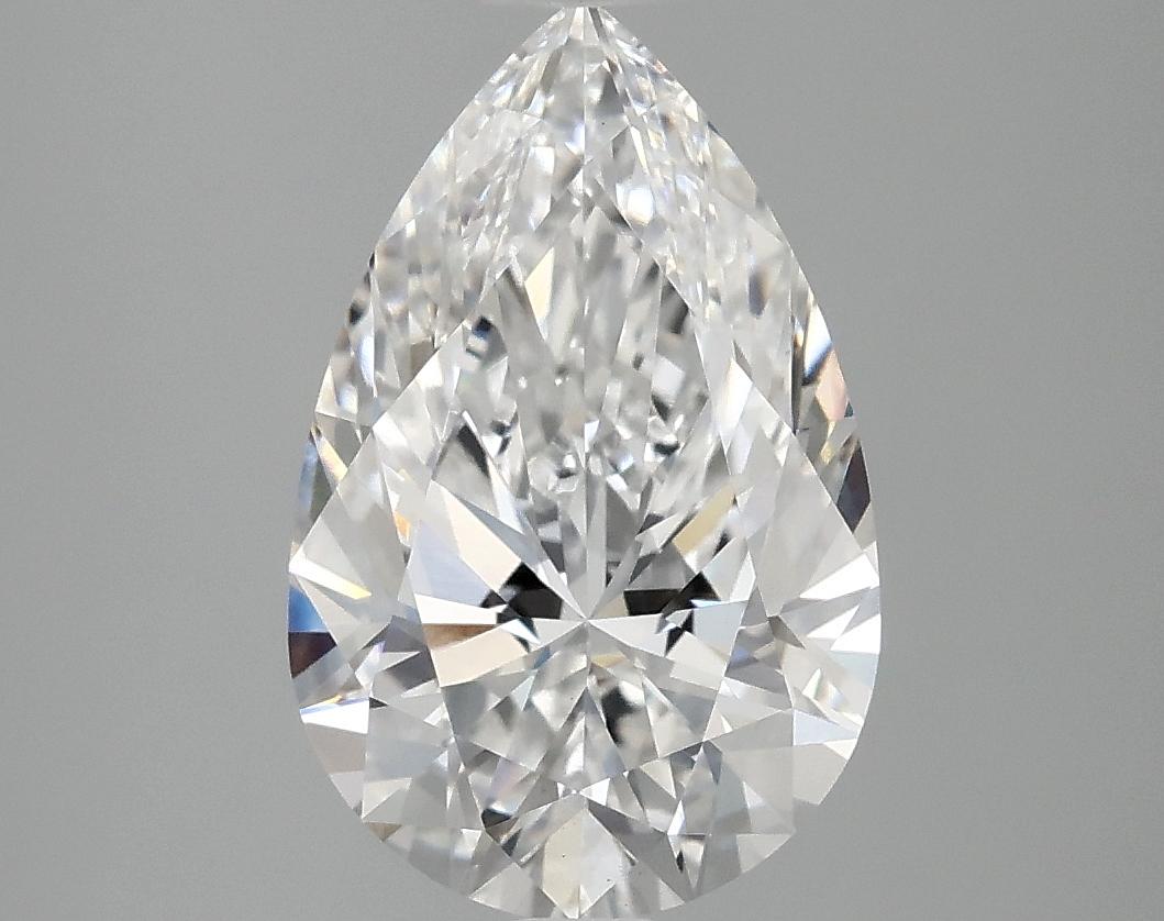 3.08 Carat Pear Shaped Ideal Cut VS1 IGI Certified Lab Grown Diamond