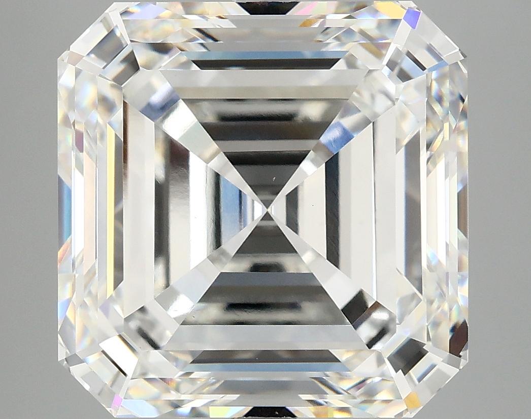 10.22 Carat Asscher Shaped Ideal Cut VVS2 IGI Certified Lab Grown Diamond