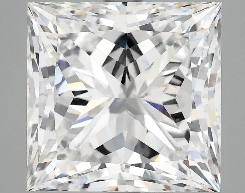 6.06 Carat Princess Shaped Ideal Cut VVS2 IGI Certified Lab Grown Diamond