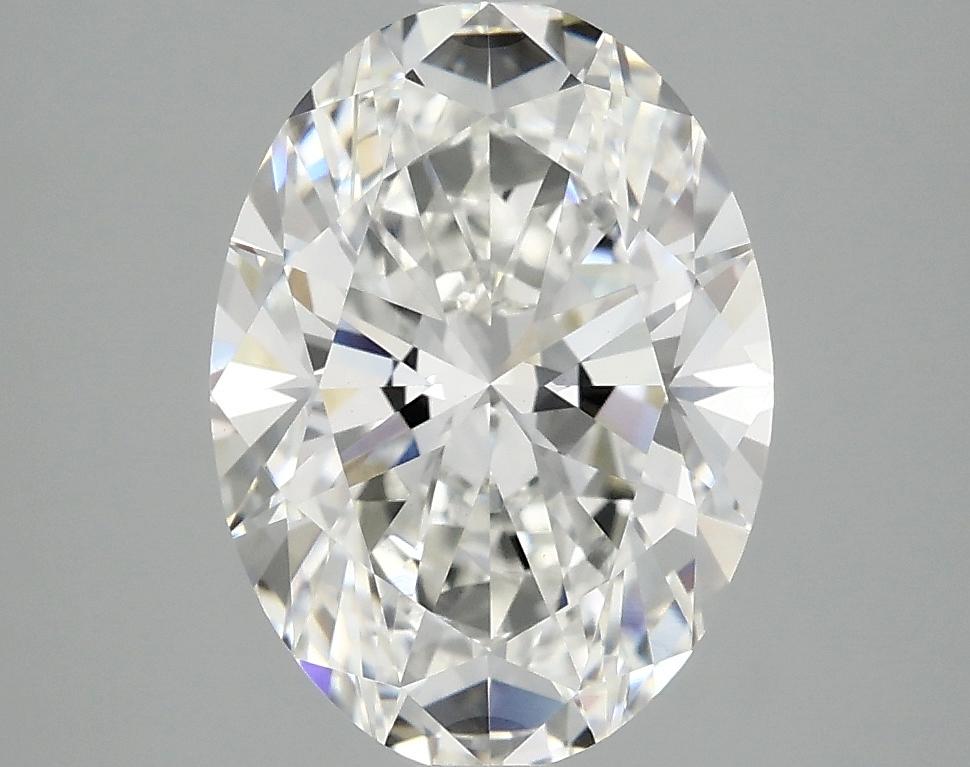 3.08 Carat Oval Shaped Excellent Cut VVS2 IGI Certified Lab Grown Diamond