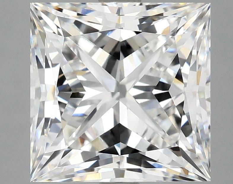 4.63 Carat Princess Shaped Ideal Cut VS1 IGI Certified Lab Grown Diamond