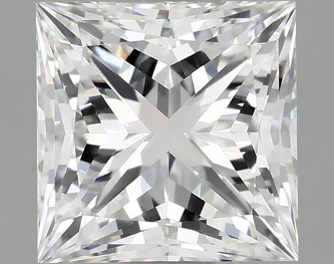 1.07 Carat Princess Shaped Ideal Cut VVS2 IGI Certified Lab Grown Diamond