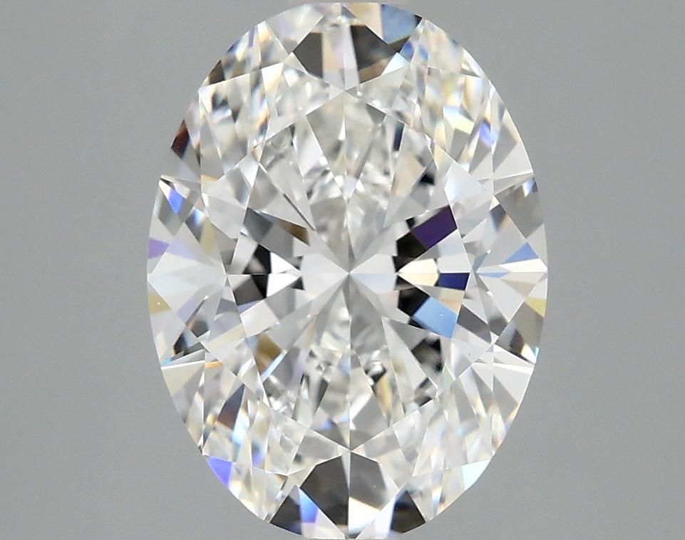 3.09 Carat Oval Shaped Excellent Cut VVS2 IGI Certified Lab Grown Diamond