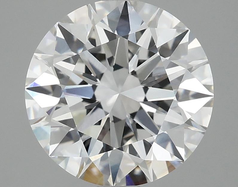 3.05 Carat Round Shaped Ideal Cut VVS2 IGI Certified Lab Grown Diamond
