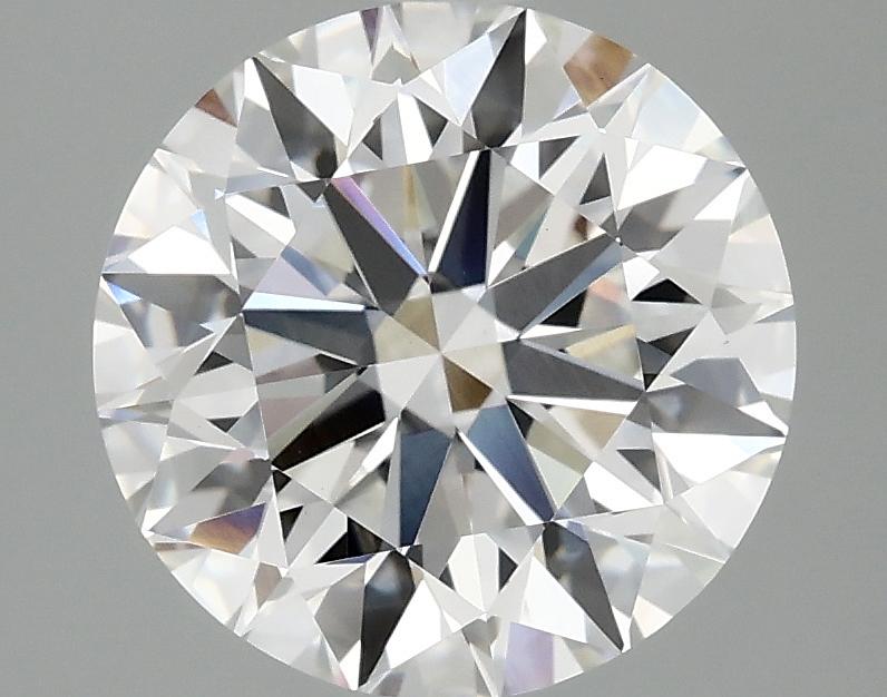 3.09 Carat Round Shaped Excellent Cut VVS2 IGI Certified Lab Grown Diamond