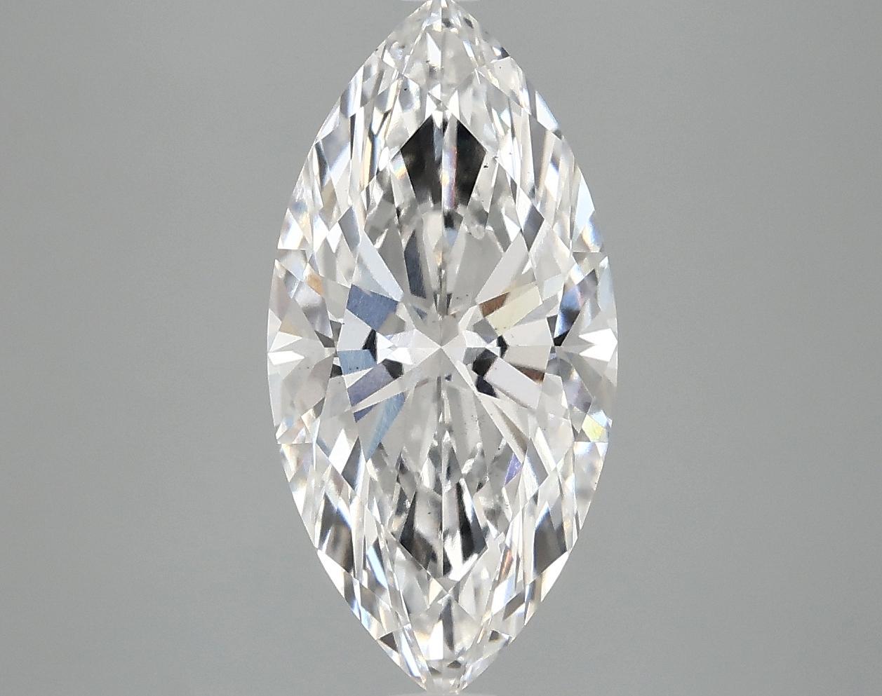 3.07 Carat Marquise Shaped Ideal Cut VS2 IGI Certified Lab Grown Diamond