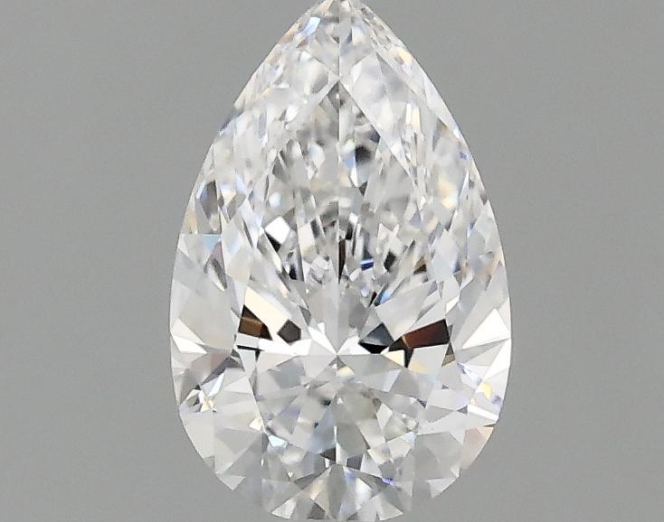 0.99 Carat Pear Shaped Ideal Cut VVS2 IGI Certified Lab Grown Diamond