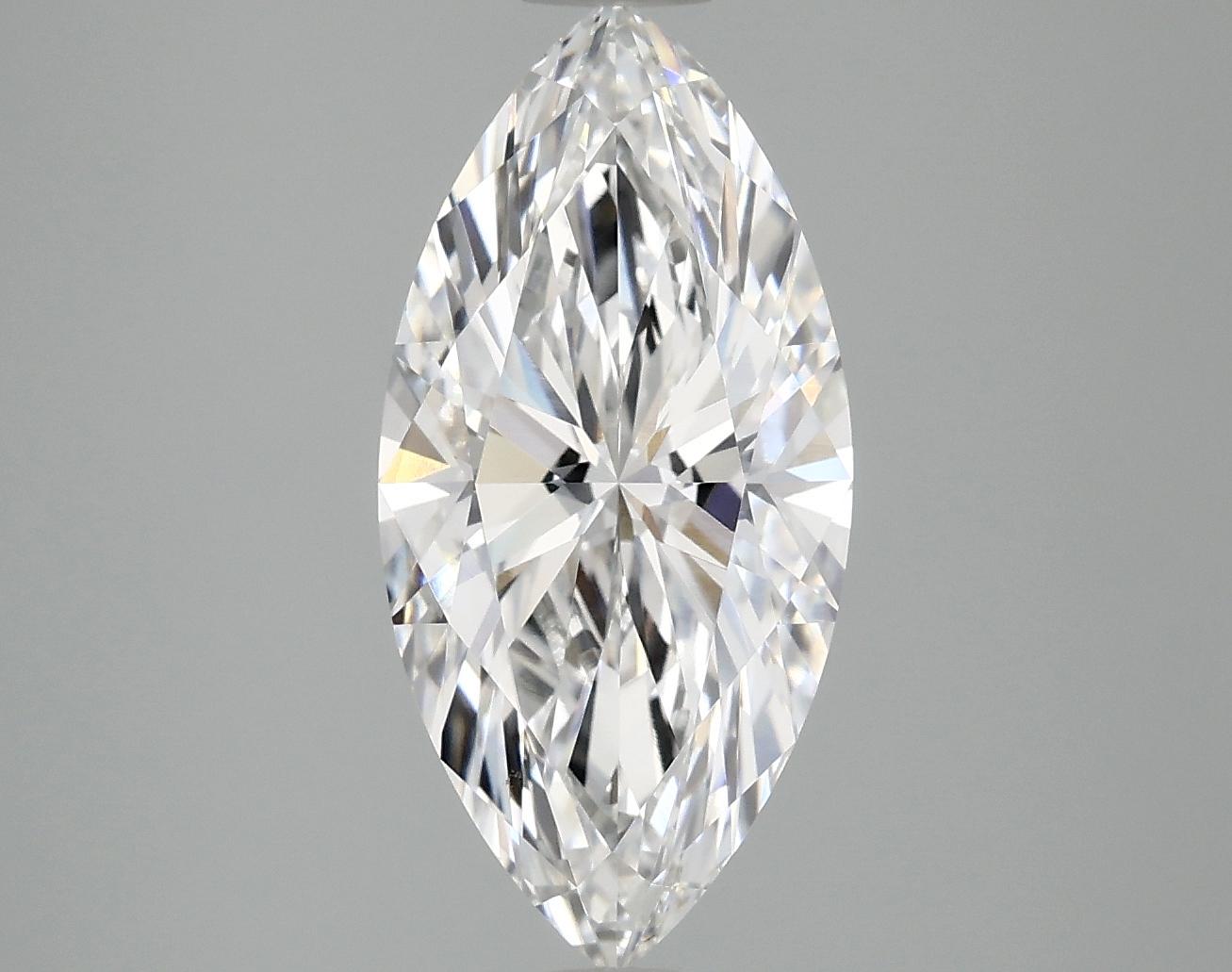 3.04 Carat Marquise Shaped Excellent Cut VS1 IGI Certified Lab Grown Diamond