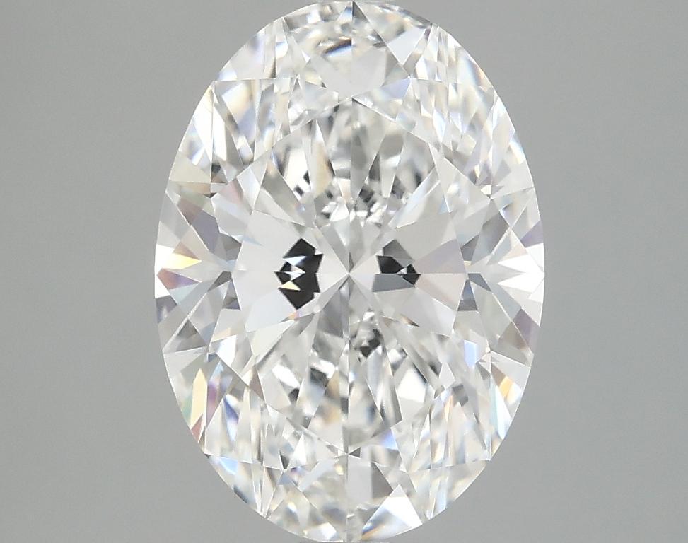 3.03 Carat Oval Shaped Ideal Cut VVS2 IGI Certified Lab Grown Diamond