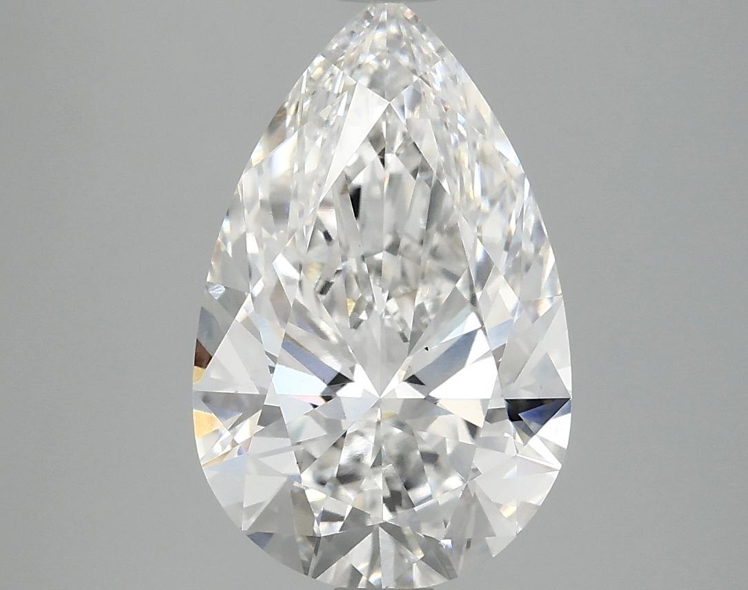 3.09 Carat Pear Shaped Ideal Cut VS1 IGI Certified Lab Grown Diamond