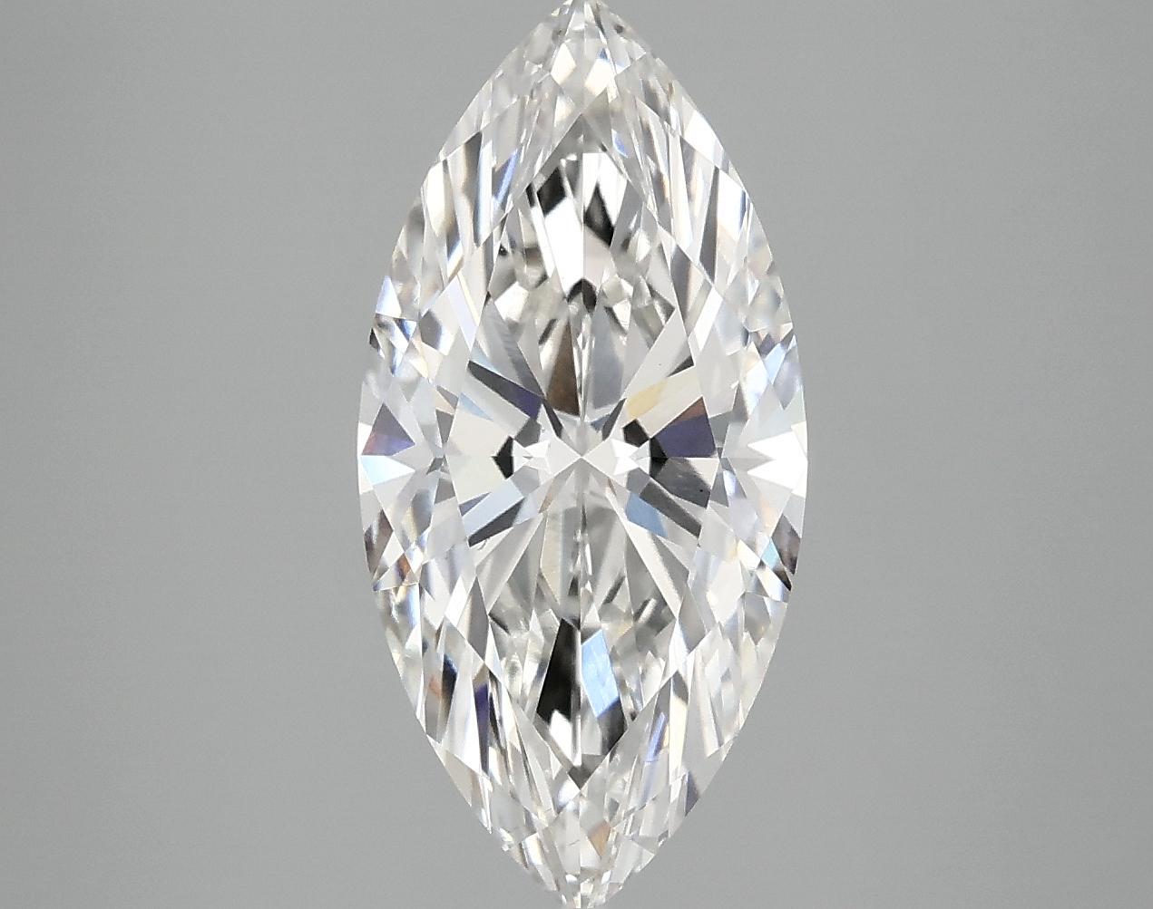 3.1 Carat Marquise Shaped Excellent Cut VS1 IGI Certified Lab Grown Diamond