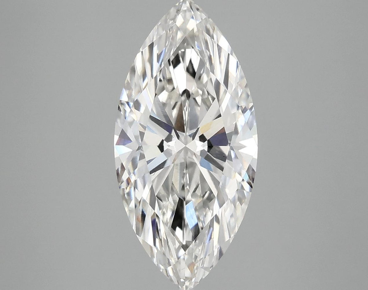 3.1 Carat Marquise Shaped Excellent Cut VS1 IGI Certified Lab Grown Diamond