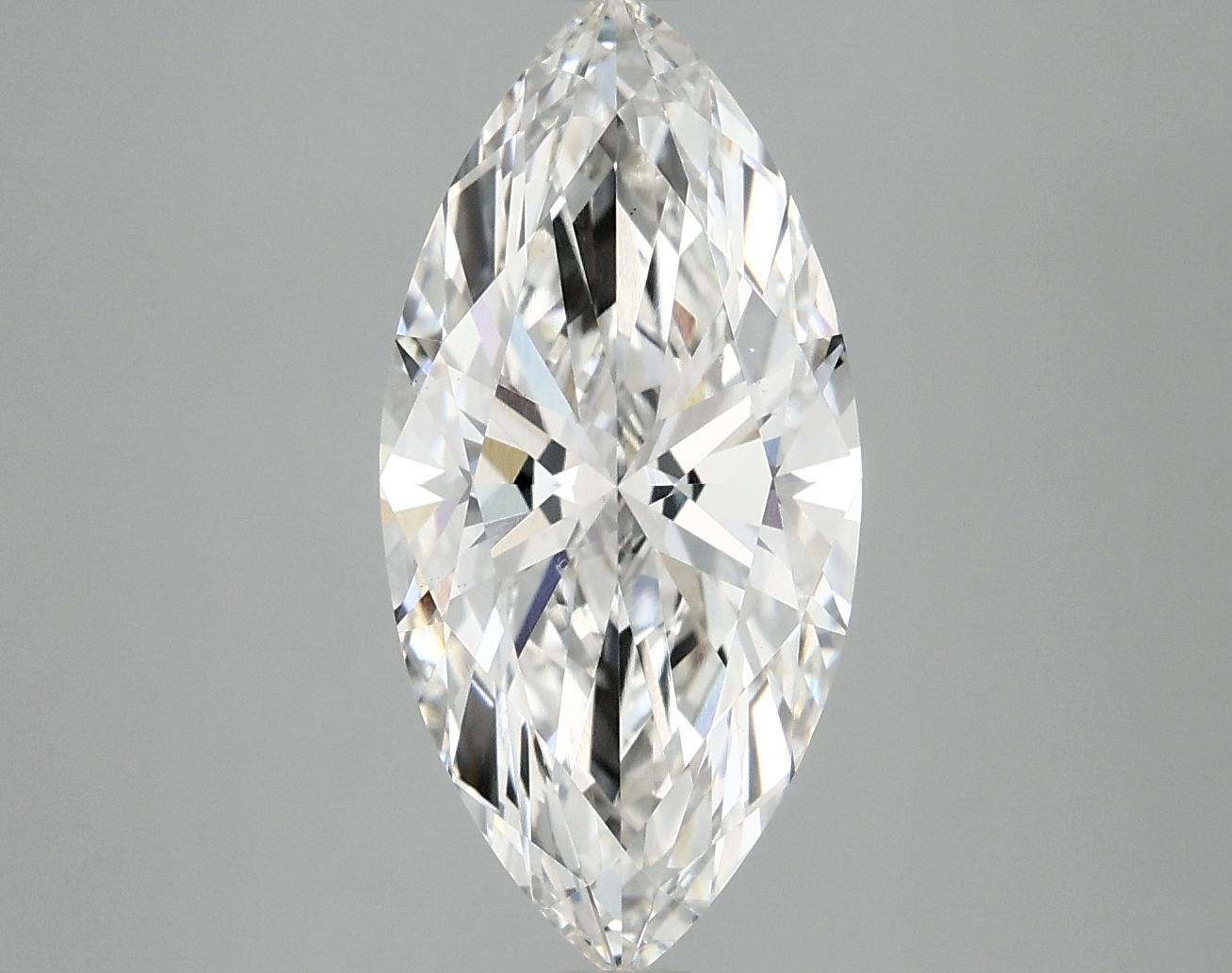 3.08 Carat Marquise Shaped Very Good Cut VS1 IGI Certified Lab Grown Diamond