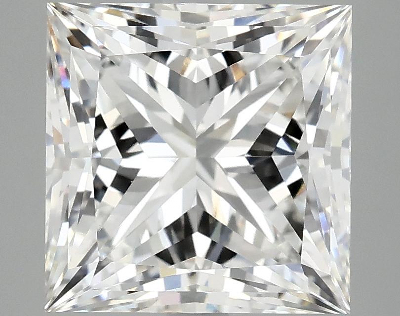 4.84 Carat Princess Shaped Ideal Cut VVS2 IGI Certified Lab Grown Diamond