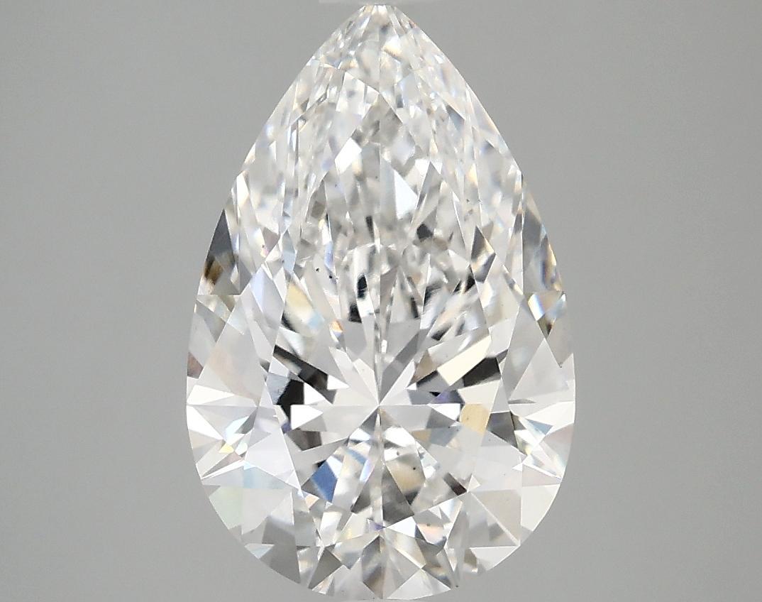 3.08 Carat Pear Shaped Ideal Cut VS2 IGI Certified Lab Grown Diamond
