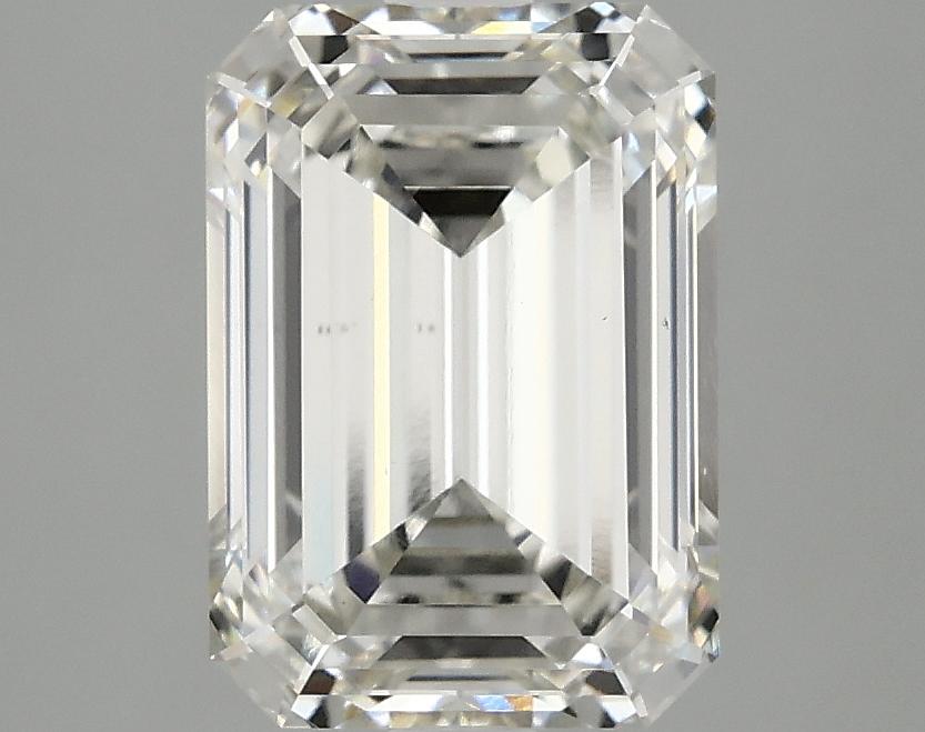 2.97 Carat Emerald Shaped Ideal Cut VS2 IGI Certified Lab Grown Diamond