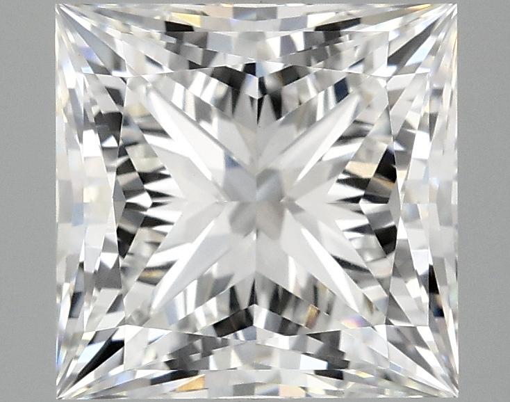 3.97 Carat Princess Shaped Ideal Cut VVS2 IGI Certified Lab Grown Diamond