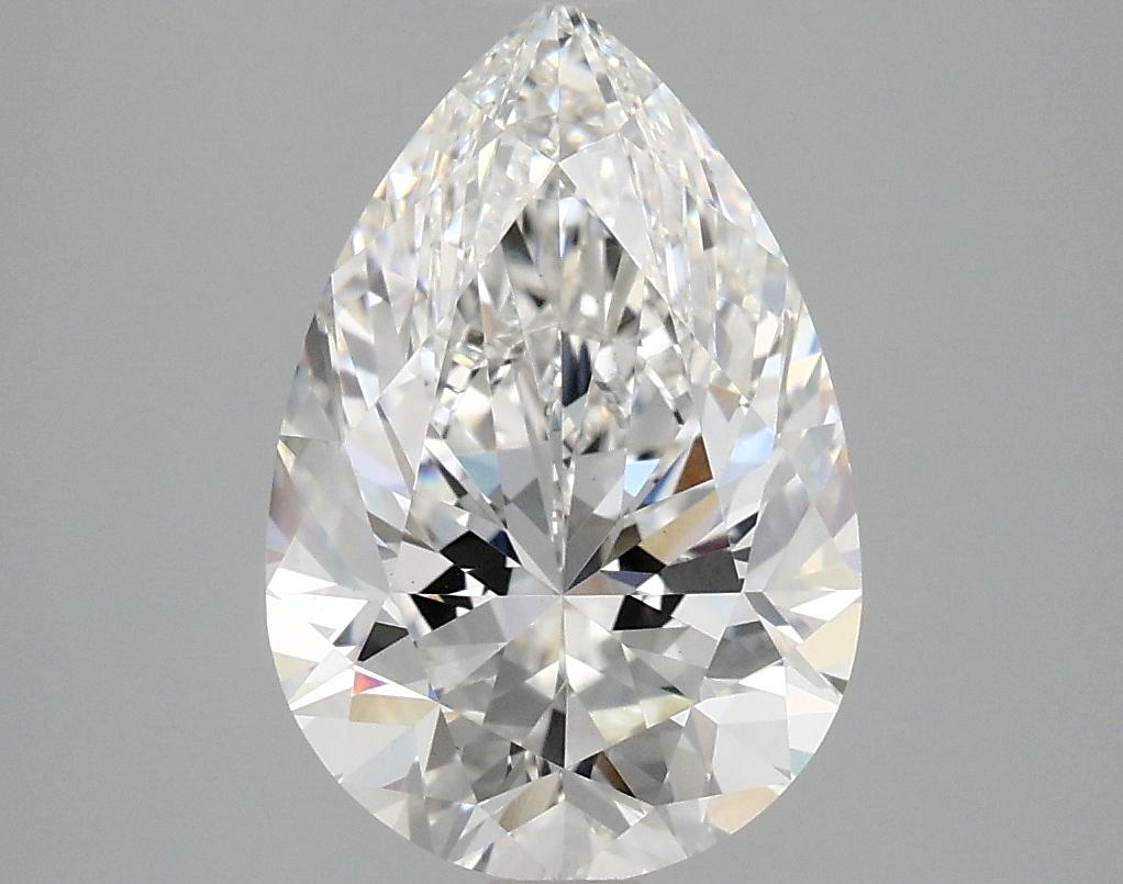 3.04 Carat Pear Shaped Excellent Cut VS1 IGI Certified Lab Grown Diamond