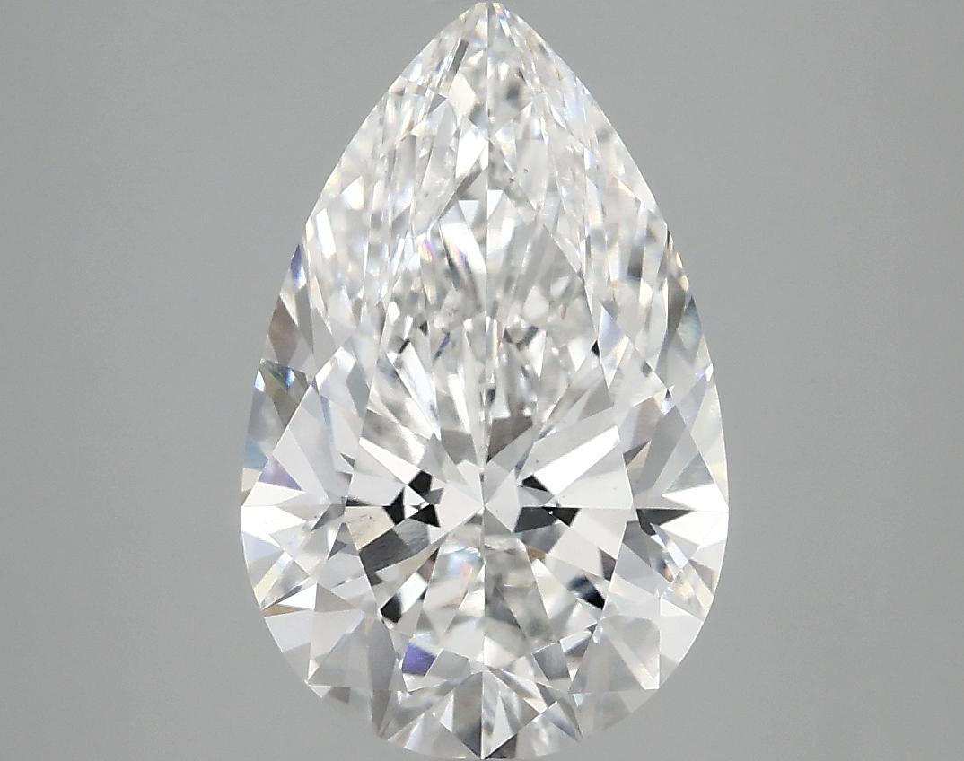 3.09 Carat Pear Shaped Ideal Cut VS1 IGI Certified Lab Grown Diamond