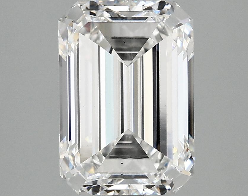 2.96 Carat Emerald Shaped Ideal Cut VS1 IGI Certified Lab Grown Diamond