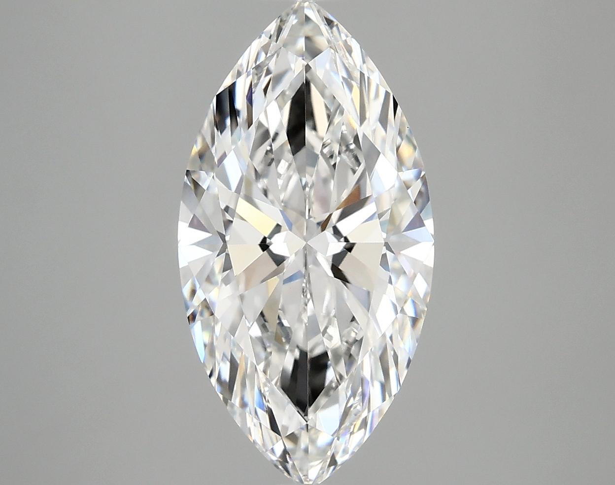 3.06 Carat Marquise Shaped Ideal Cut VS1 IGI Certified Lab Grown Diamond