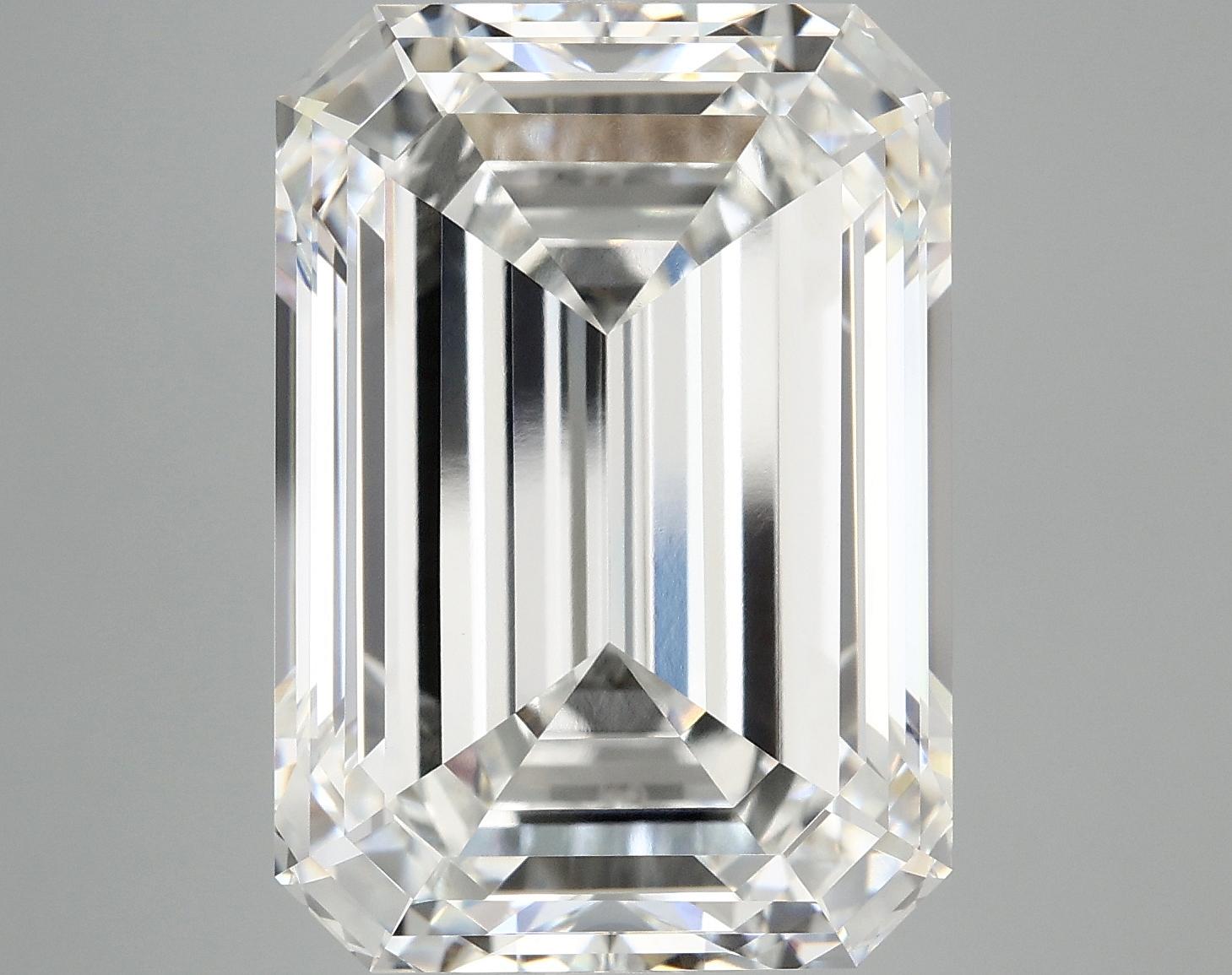 15.48 Carat Emerald Shaped Ideal Cut VVS2 IGI Certified Lab Grown Diamond