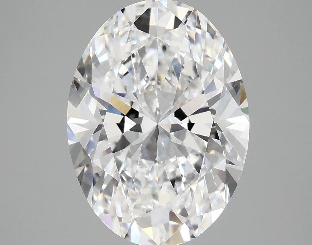 4.08 Carat Oval Shaped Excellent Cut VVS2 IGI Certified Lab Grown Diamond