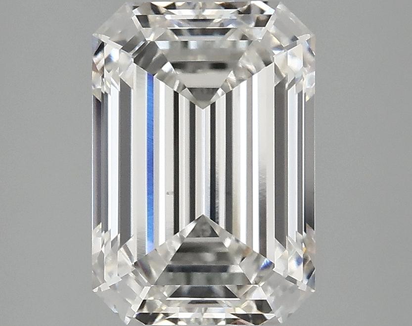 2.85 Carat Emerald Shaped Ideal Cut VS1 IGI Certified Lab Grown Diamond
