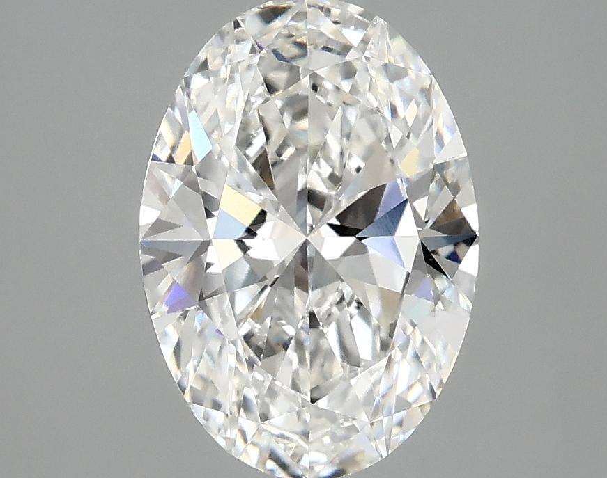 2.02 Carat Oval Shaped Ideal Cut VVS2 IGI Certified Lab Grown Diamond
