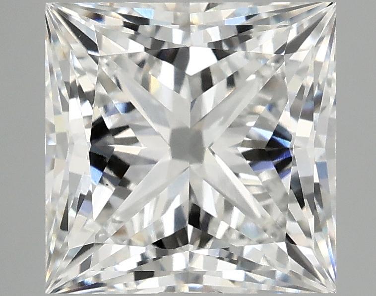 3.92 Carat Princess Shaped Ideal Cut VS1 IGI Certified Lab Grown Diamond