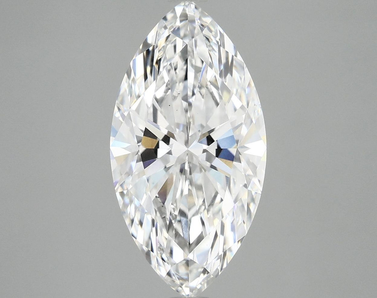 3.03 Carat Marquise Shaped Ideal Cut VS1 IGI Certified Lab Grown Diamond