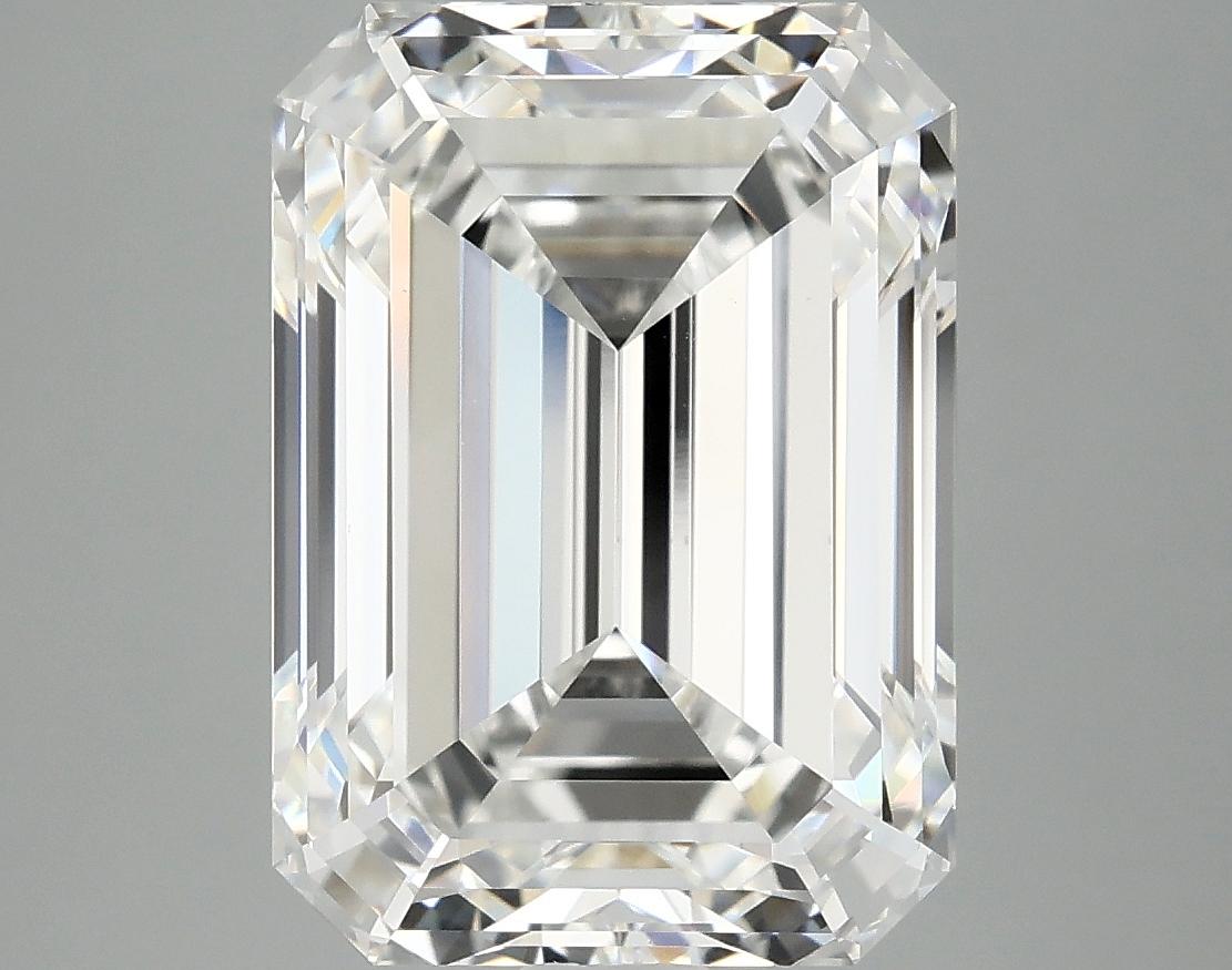 7.26 Carat Emerald Shaped Ideal Cut VVS2 IGI Certified Lab Grown Diamond