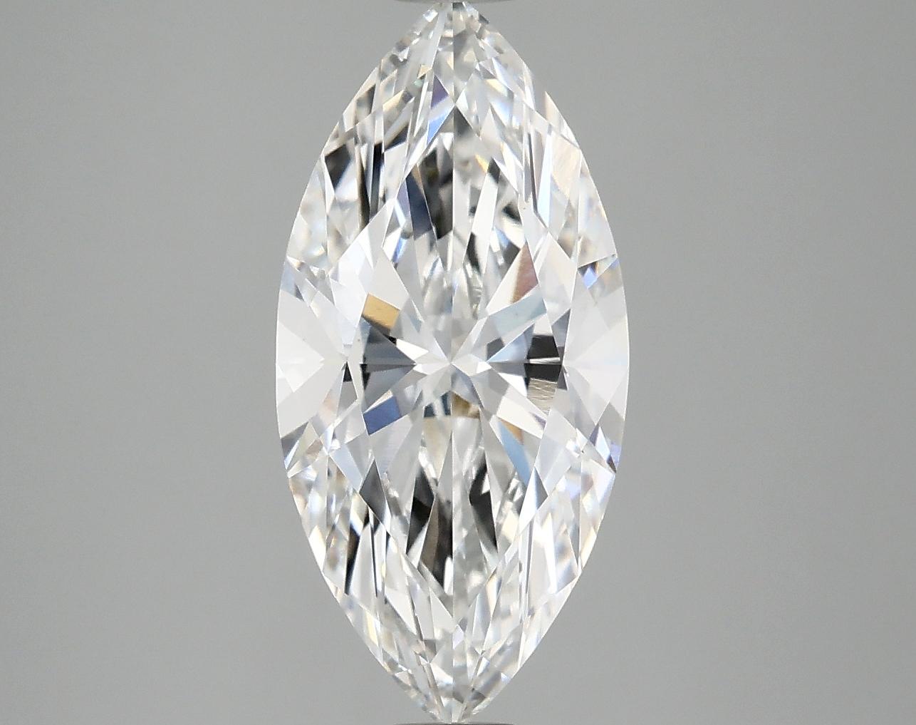 2.98 Carat Marquise Shaped Excellent Cut VS1 IGI Certified Lab Grown Diamond