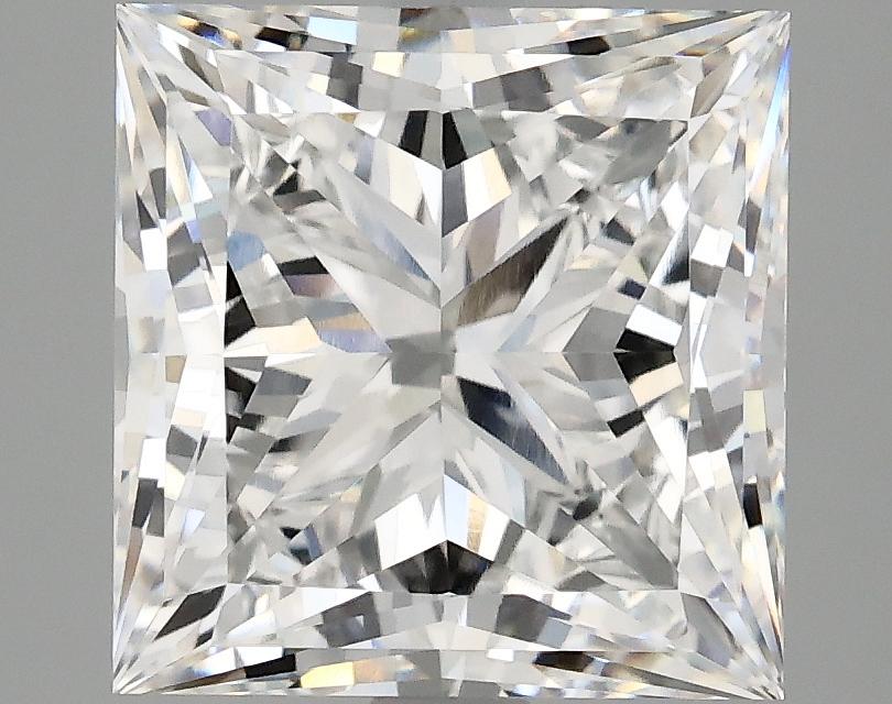 4.03 Carat Princess Shaped Ideal Cut VVS2 IGI Certified Lab Grown Diamond