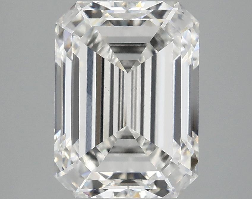 3.1 Carat Emerald Shaped Excellent Cut VVS2 IGI Certified Lab Grown Diamond