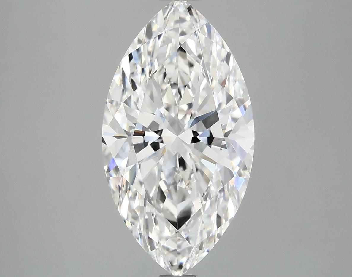 3.02 Carat Marquise Shaped Excellent Cut VVS2 IGI Certified Lab Grown Diamond