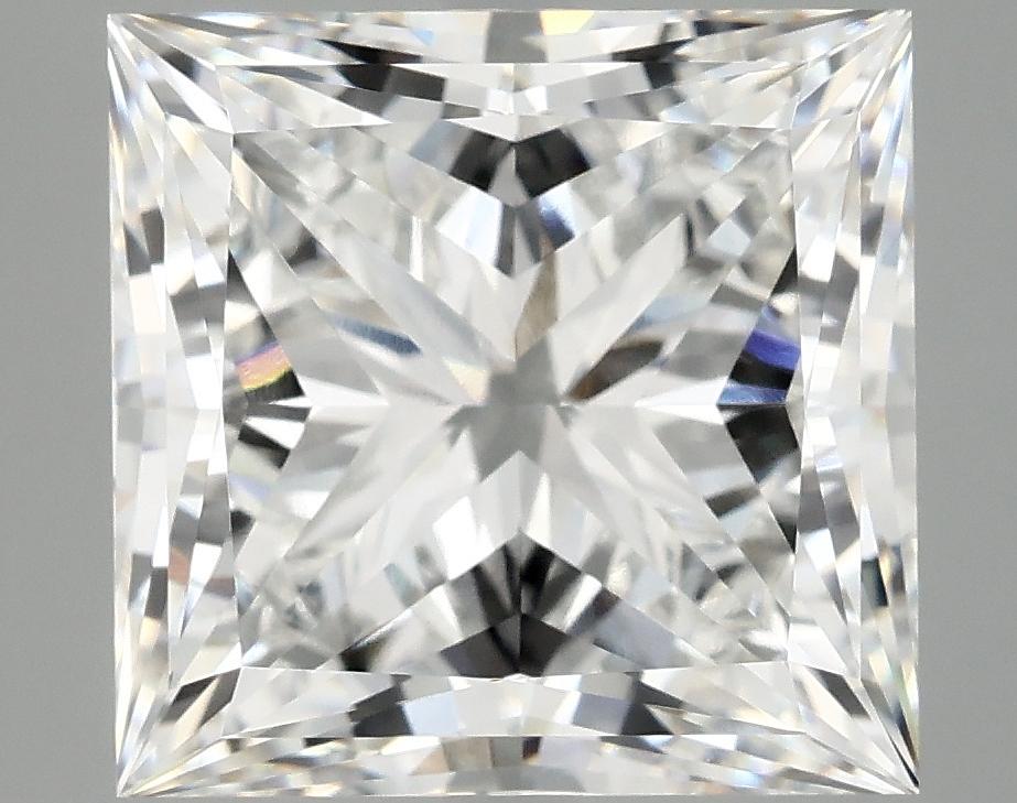 7.12 Carat Princess Shaped Ideal Cut VVS2 IGI Certified Lab Grown Diamond