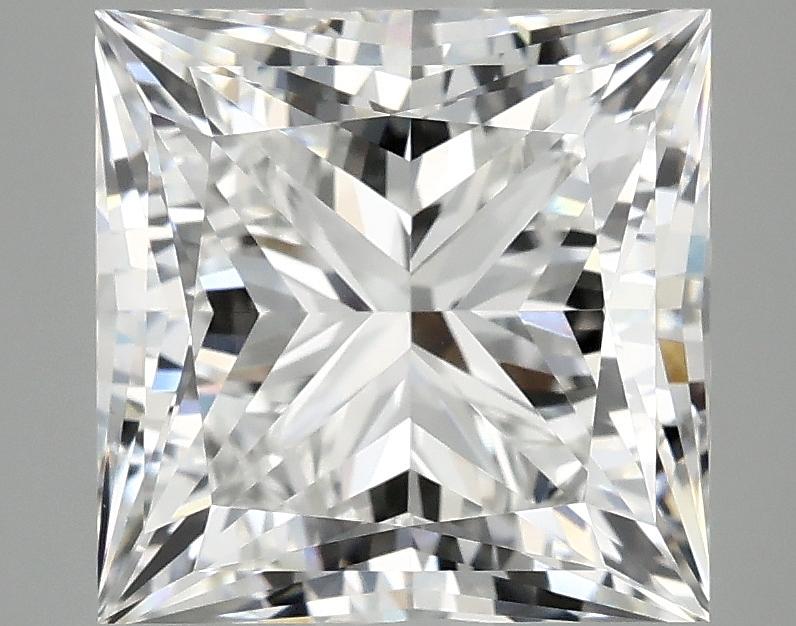 4.8 Carat Princess Shaped Ideal Cut VVS2 IGI Certified Lab Grown Diamond