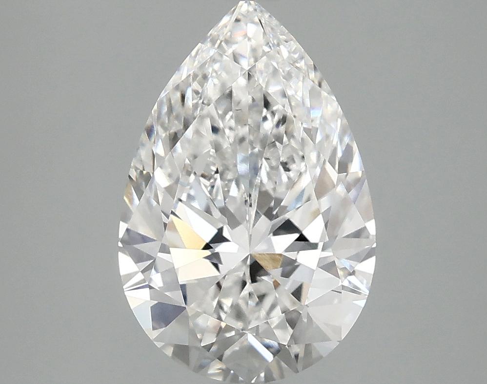 2.5 Carat Pear Shaped Excellent Cut VS1 IGI Certified Lab Grown Diamond