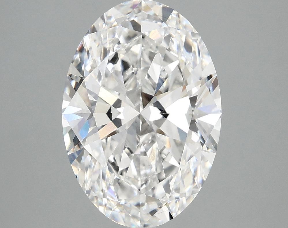 3.02 Carat Oval Shaped Ideal Cut VVS2 IGI Certified Lab Grown Diamond