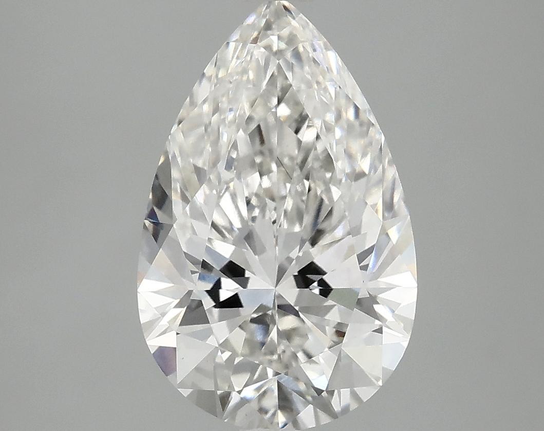 3.09 Carat Pear Shaped Ideal Cut VS1 IGI Certified Lab Grown Diamond