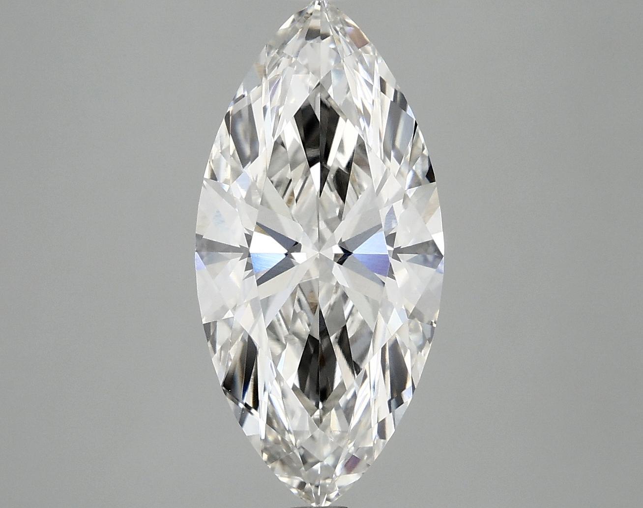 3.0 Carat Marquise Shaped Excellent Cut VVS2 IGI Certified Lab Grown Diamond