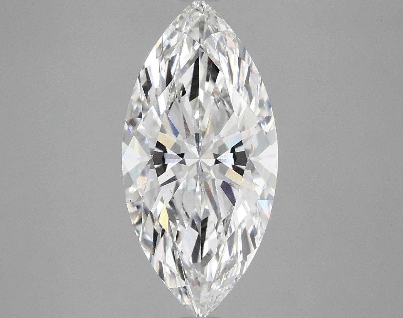 3.05 Carat Marquise Shaped Excellent Cut VS1 IGI Certified Lab Grown Diamond