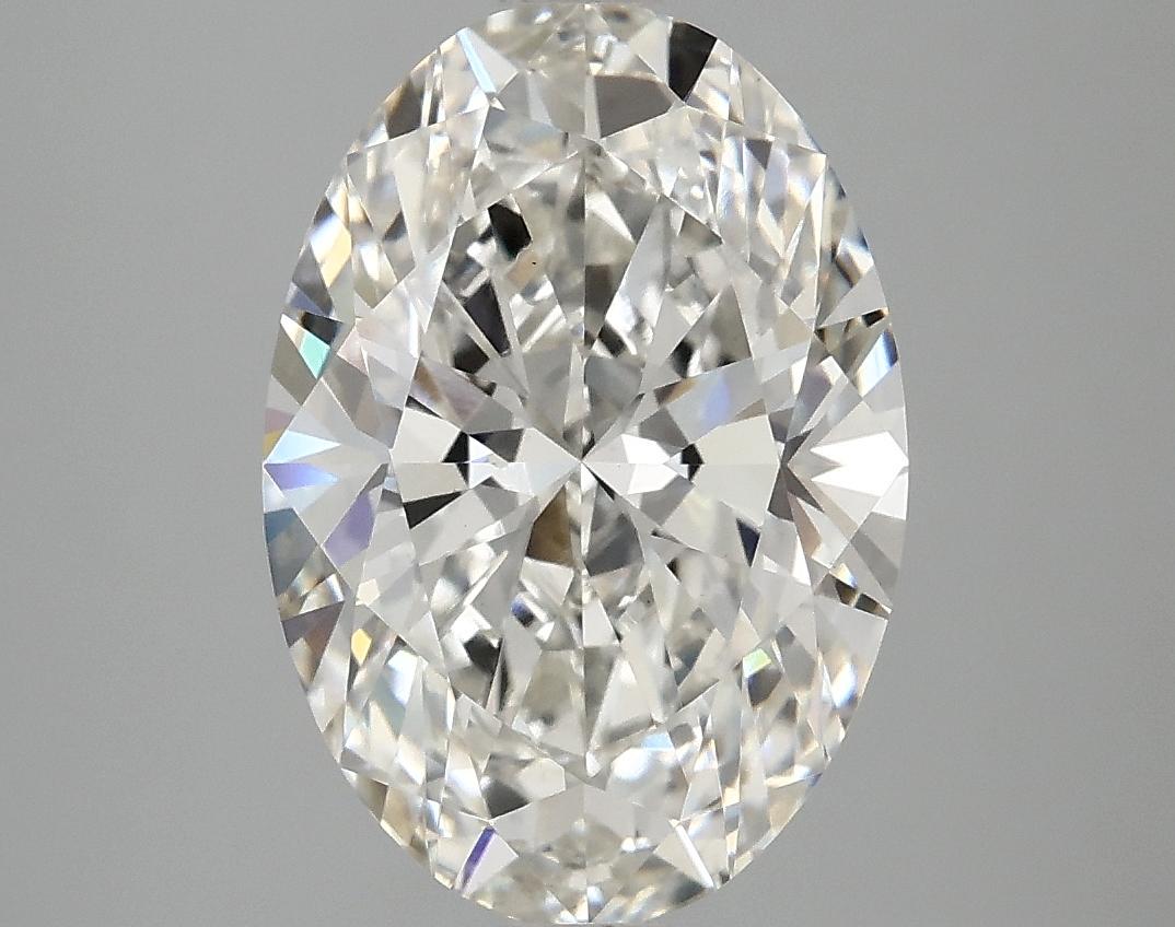 3.87 Carat Oval Shaped Ideal Cut VVS2 IGI Certified Lab Grown Diamond