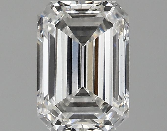 1.59 Carat Emerald Shaped Ideal Cut VS2 IGI Certified Lab Grown Diamond