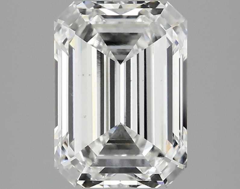 2.59 Carat Emerald Shaped Ideal Cut VS2 IGI Certified Lab Grown Diamond