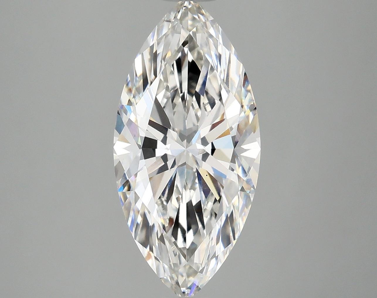 3.07 Carat Marquise Shaped Excellent Cut VS1 IGI Certified Lab Grown Diamond
