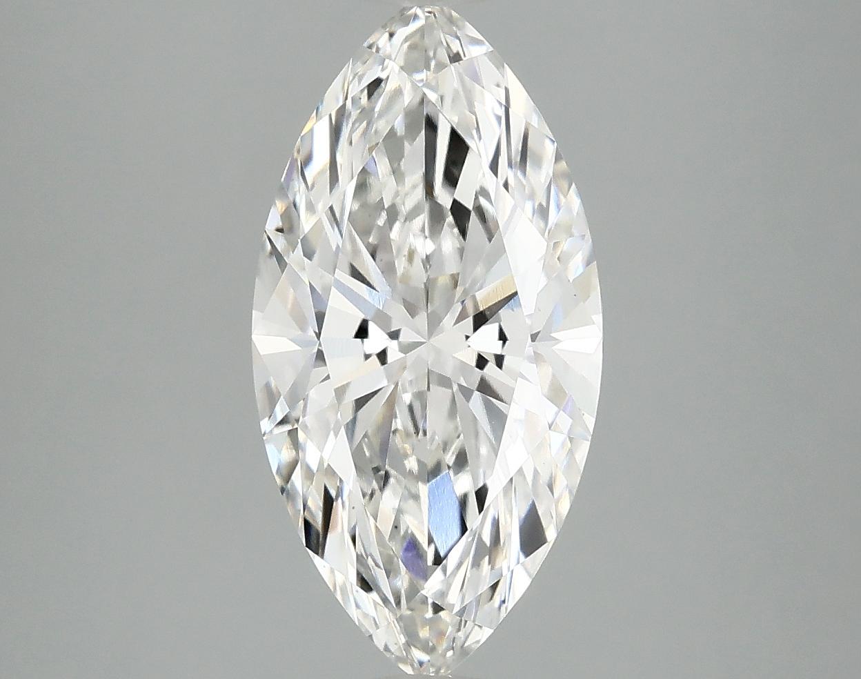 3.03 Carat Marquise Shaped Ideal Cut VS2 IGI Certified Lab Grown Diamond