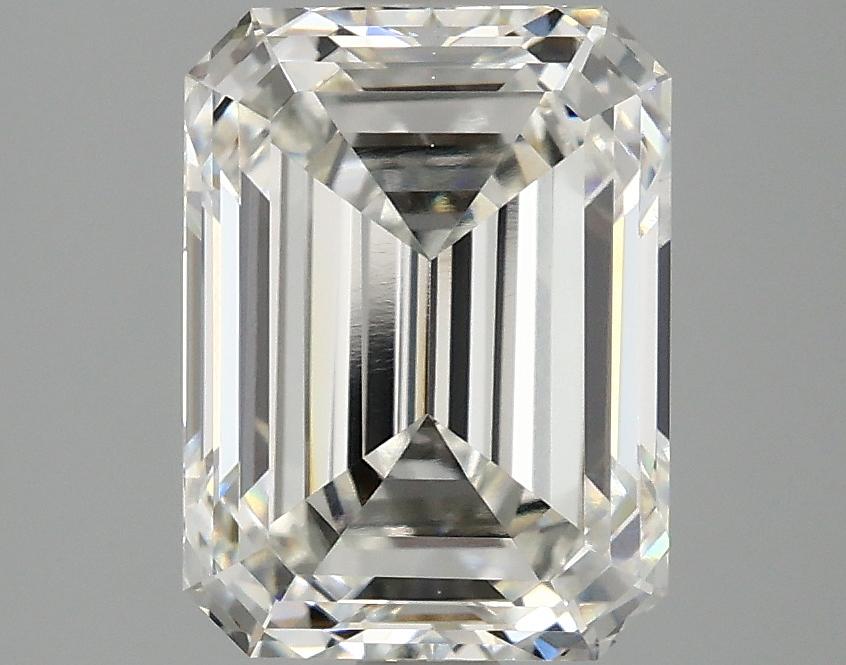 3.08 Carat Emerald Shaped Excellent Cut VS1 IGI Certified Lab Grown Diamond