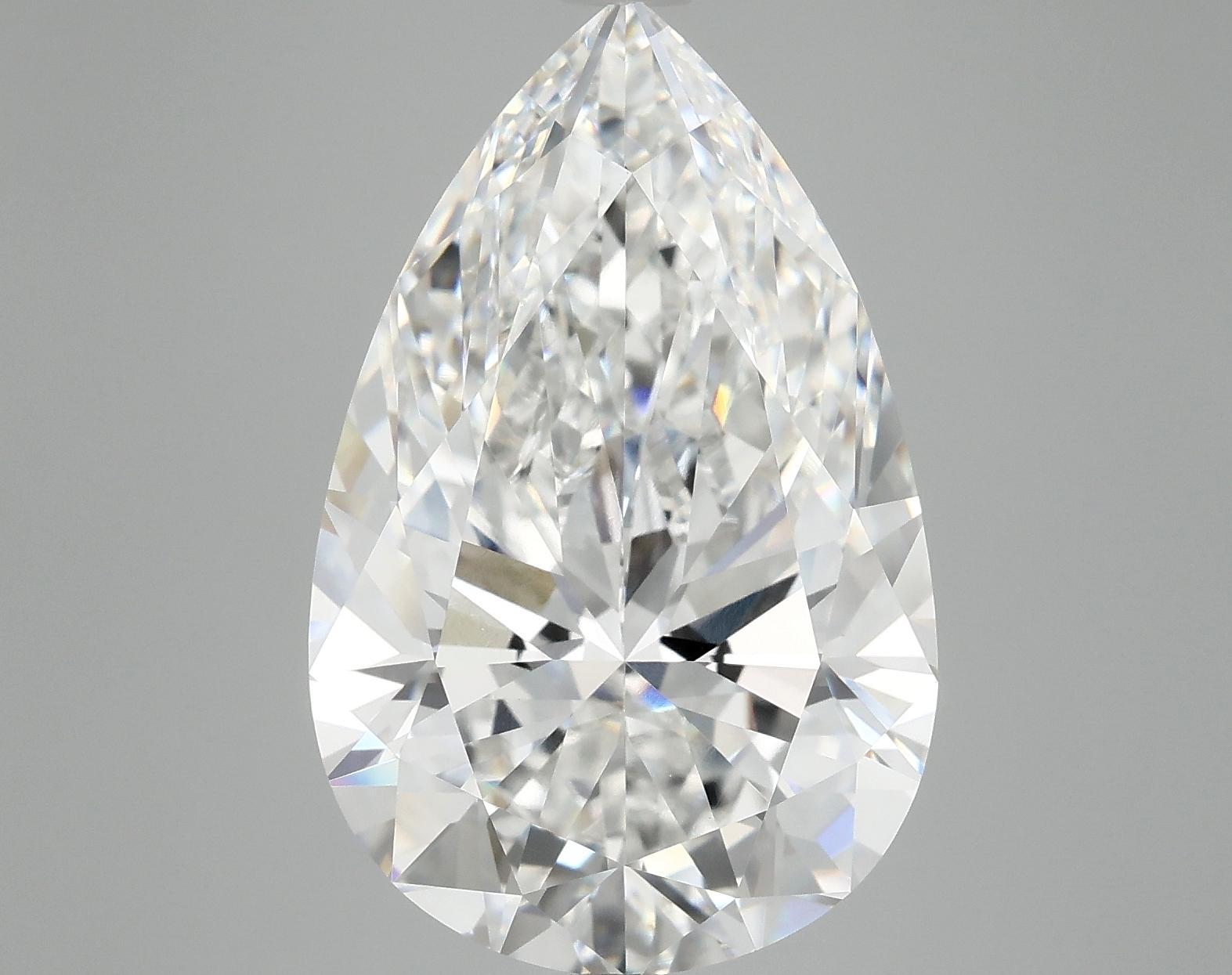 10.12 Carat Pear Shaped Ideal Cut VVS2 IGI Certified Lab Grown Diamond
